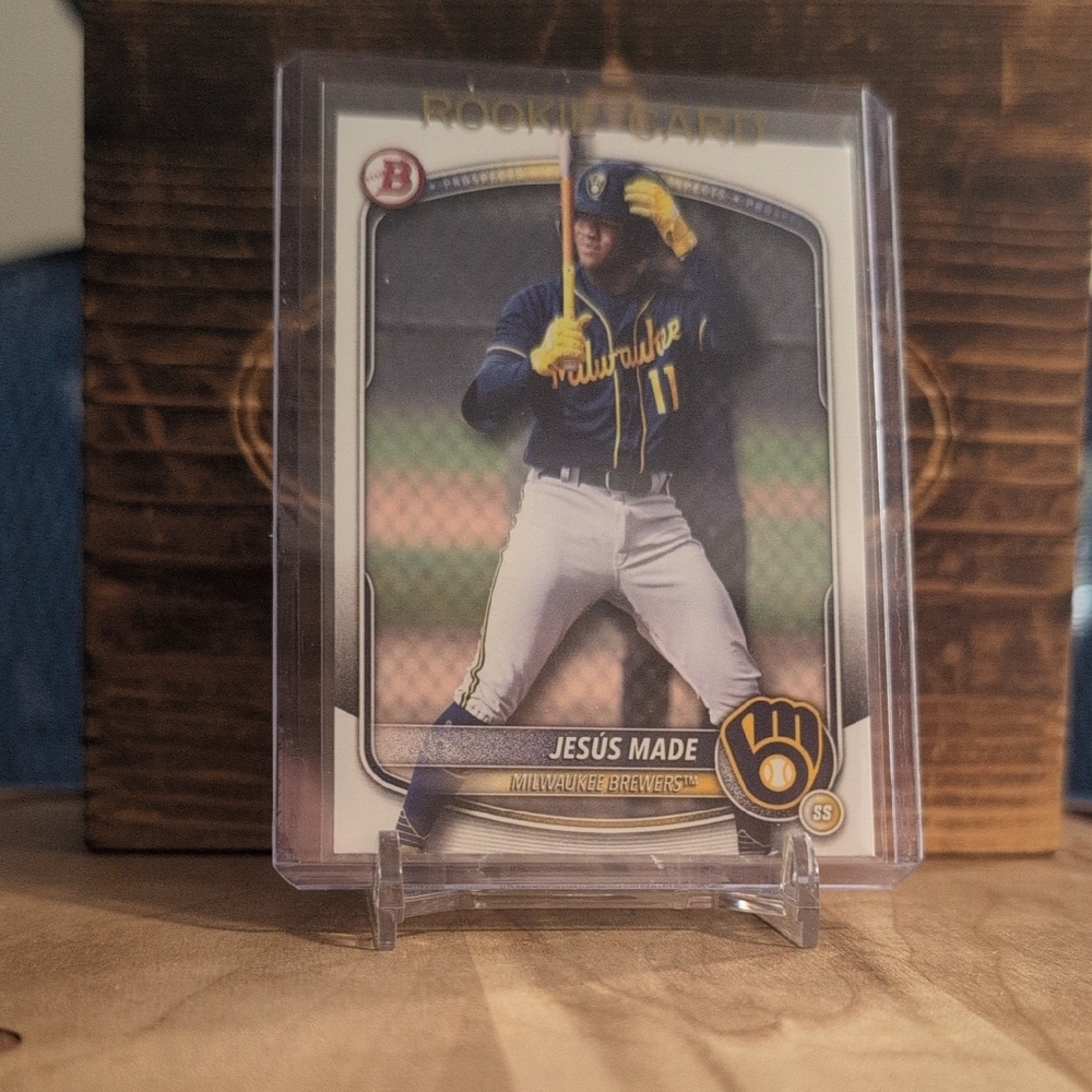 2025 Bowman Draft Jesus Made Rookie Card Brewers 🔥🔥🔥